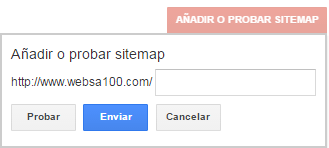 añadir sitemap a search console